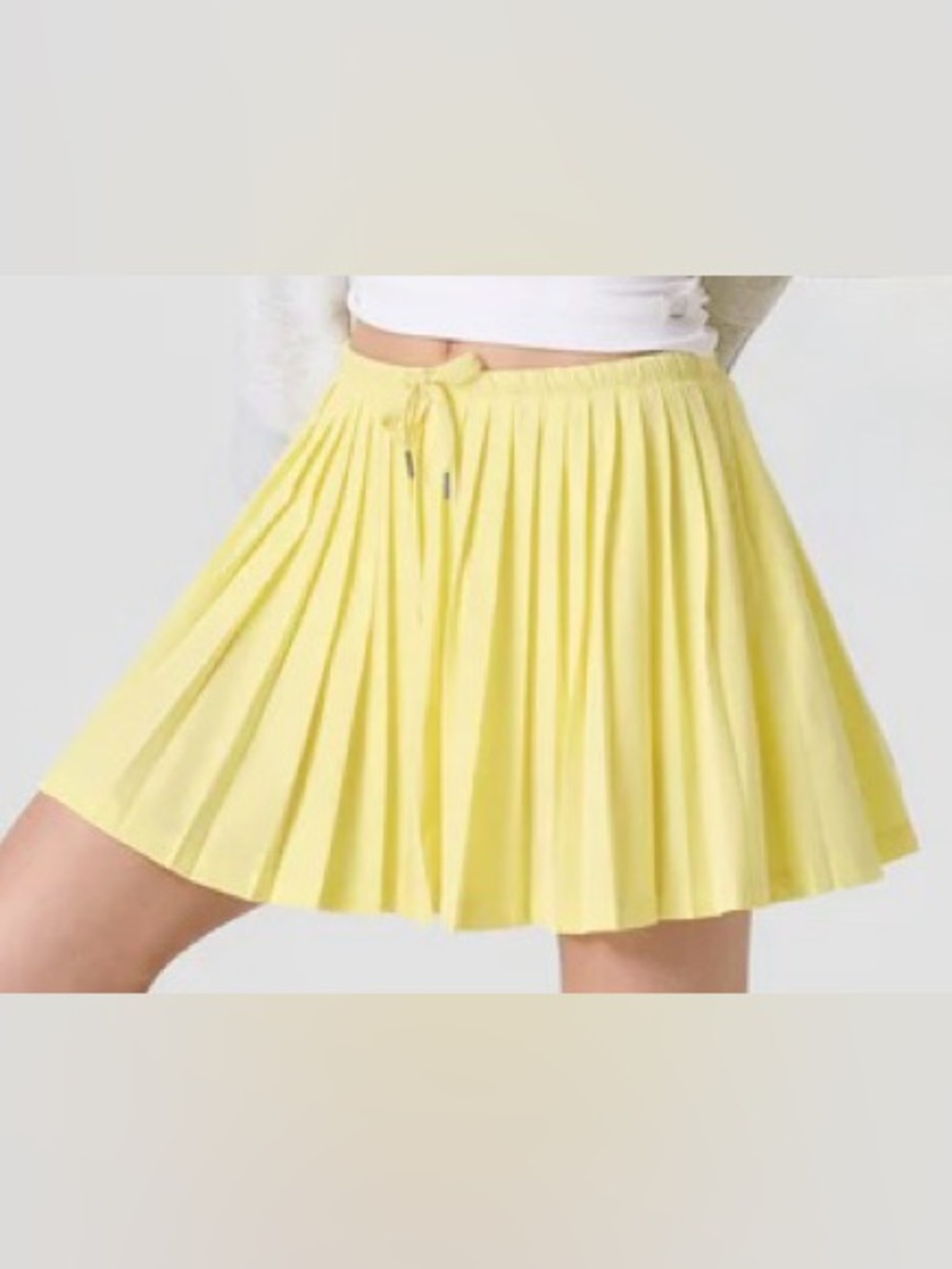 New With Tags Vuori Clementine Skirt Sunlight Yellow NWT